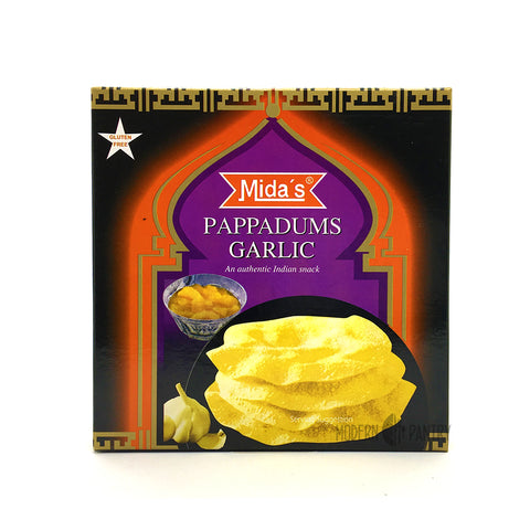 Garlic Pappadum